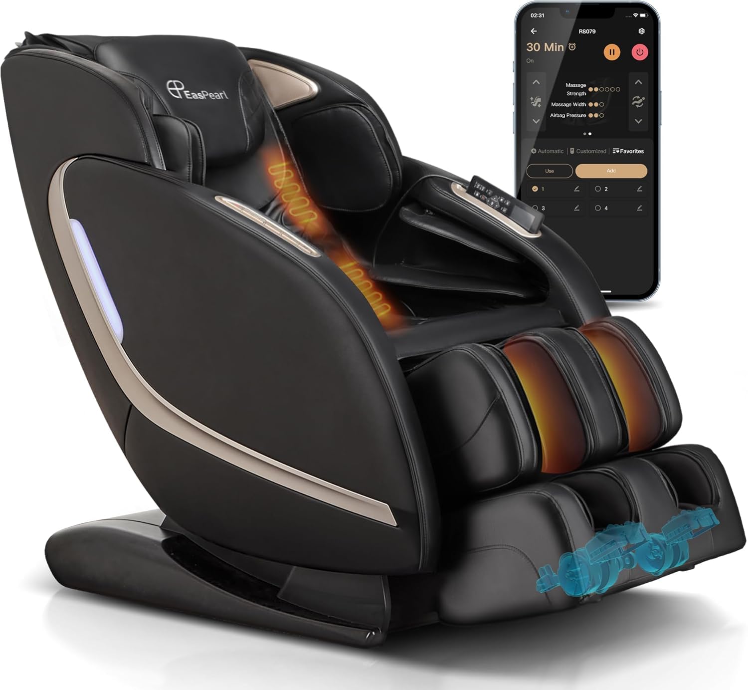 椅子 Mondiale massage seat pro MS2 Titan Pro Acro 3D Message Chair | Titan Pro Acro 3D Message
